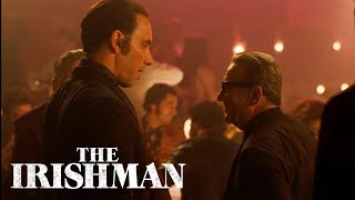 The Irishman 2019  Russ meets Crazy Joe  1080p [upl. by Ecinereb]