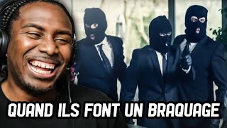 Quand ils font un braquage  Palmashow REACTION [upl. by Simons]