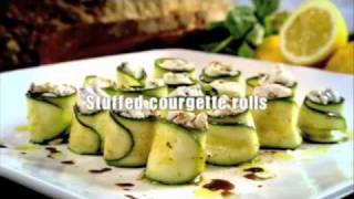 Gordon Ramsay  Stuffed courgette rolls [upl. by Evelina]