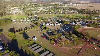 Video 624 Drone Footage from the town of Kingaroy [upl. by Nilyram274]