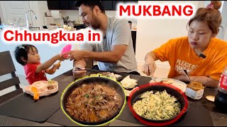 MukBang kan chhungin Bawngsa artui  behlawi kan leh cabbage hring kan hmeh [upl. by Hyland279]