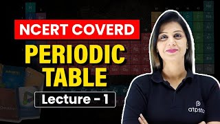 Periodic Table Class 11  Inorganic Chemistry  JEE amp NEET  Poonam maam  ATP STAR [upl. by Harsho]