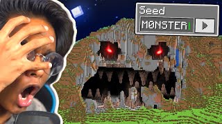 Testing Scary Minecraft Seeds That Are Actually Real EP  8 [upl. by Nodnarg]