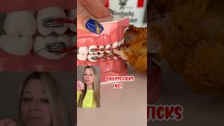 WORST AND BEST BARBECUE COOKOUT FOODS FOR BRACES 🦷 ORTHODONTIST REACTS 👀CRUNCHY FOOD ASMR TEETH [upl. by Freda]