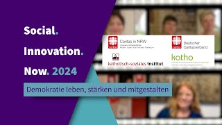 Kurzvorstellung der Bewerber um den Preis von „SocialInnovationNow“ [upl. by Plusch]