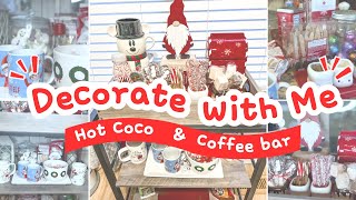 Christmas 🎄 Hot Cocoa Bar Ideas 2024 DECORATE WITH ME [upl. by Redmund]