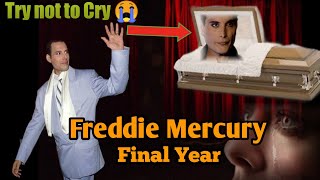 Try Not To Cry Freddie Mercurys Final Year Touching Video Story [upl. by Shanks822]