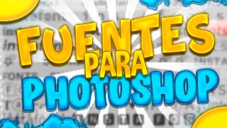 😱Fuentes GRATIS para PHOTOSHOP 2023🔥 COMO DESCARGAR FUENTES PARA PHOTOSHOP 2023😱 [upl. by Aetnahs]