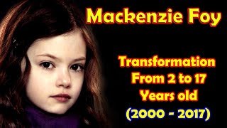 Mackenzie Foy transformation from 2 to 17 years old [upl. by Avra870]