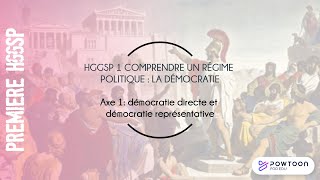 HGGSP PREMIÈRE La démocratie directe et la démocratie représentative [upl. by Autumn]