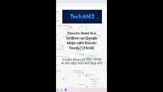 How to share live location on Google Map  Google Map se apana location kaise share kare shorts [upl. by Maureen]