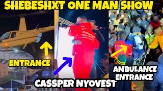 Shebeshxt one man Show the Return  Cassper Nyovest  Chopper entrance [upl. by Trefler]