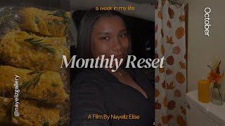 October Reset New Diet Deep Cleaning amp Cozy Fall Recipes  A Week In My Life [upl. by Tullius]