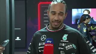 Lewis Hamilton Qualifying Interview  2024 Bahrain Grand Prix [upl. by Mairb]