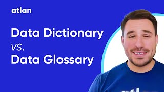 Data Dictionary vs Data Glossary — How are they different [upl. by Enier]