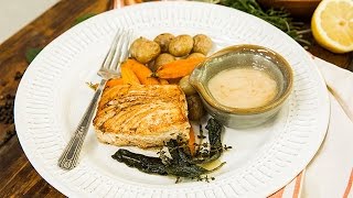 Recipe  Craig Sussers Grilled Halibut With Buerre Blanc Sauce  Hallmark Channel [upl. by Chloras]