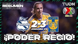 HIGHLIGHTS  Puebla 23 Tigres  CL2024  Liga Mx J13  TUDN [upl. by Fiore]