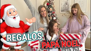 ABRIENDO LOS REGALOS DE PAPÁ NOEL DE MIS HIJAS PAPÁ NOEL ME TRAE UN IPAD 🎁🎅🏼 [upl. by Lamrej]