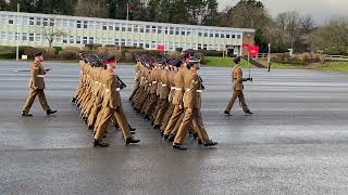 25 Guards Platoon Passing out Parade ITC Catterick December 2021 [upl. by Izzy]