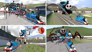 Building a Thomas Train Chased By Cursed Thomas Train turned into Shin Sonic Tapes in Garrys Mod 2 [upl. by Aihsenrad]