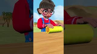 Scary Teacher 3D vs Squid Game Cutting Malt Rainbow Candy 5 Times Challenge animation shorts [upl. by Siana]