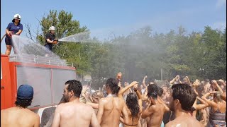 OZORA Festival  Fire Engine Party Pumpui Stage [upl. by Lednyc]