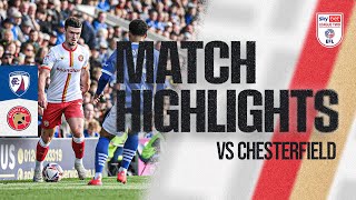 Chesterfield v Walsall Highlights [upl. by Mlehliw981]