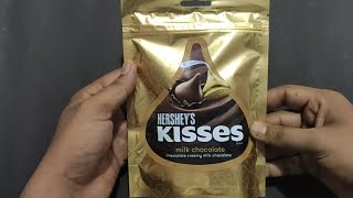 Hersheys Kisses Milk Chocolate  Hersheys Chocolate  Asmr satisfying video  relaxing video [upl. by Ianaj]