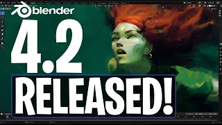 Blender 42 LTS  Finally Released  All New Features amp Updates [upl. by Amati]