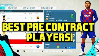 FIFA 20 BEST PRECONTRACT PLAYERS FREE PLAYERS [upl. by Roobbie667]