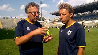 Parma Summer Camp Stadio Tardini 1 Sett 3 Giorno  Intervista a M Ciobanu [upl. by Haropizt248]