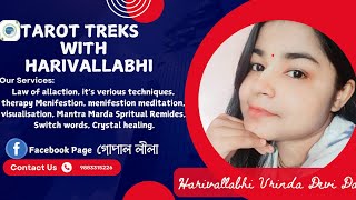 Tarot Treks with Harivallabhi is livefreetarotreadingtarotliveyoutubestreamingangelguidenceliv [upl. by Anaujd44]