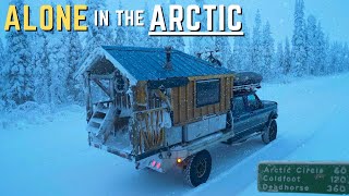 Driving an Old Ford Truck to the Arctic Ocean in 60F51C  5 Days2000 miles Winter Camping Alone [upl. by Aileduab297]