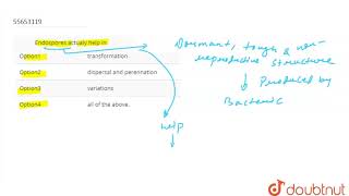 Endospores actualy help in [upl. by Frank]