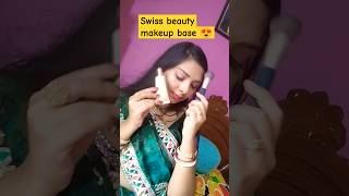 Swiss beauty makeup base❤swissbeautybegginersmakeuptutorial shorstytshortsexplorepage [upl. by Trstram]