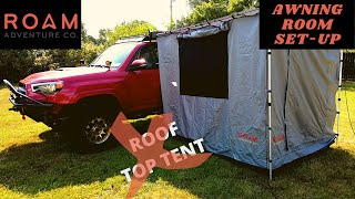 Is it time to move away from a RTT  Roam Adventure Co Awning Room SetUp [upl. by Anselm906]