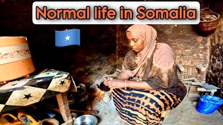 DOING DAILY ROUTINE  NORMAL LIFE IN RURAL SOMALIA BALCAD 🇸🇴 [upl. by Ajay210]