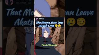 that Moment Konam Leave Akatsuki Group 🥲 naruto nagato jiraya narutoshippuden animeshorts [upl. by Nedyaj]