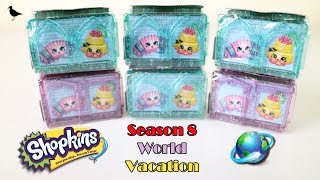 Shopkins Season 8 World Vacation Europe Blind Pack Opening  Birdew Reviews [upl. by Socha]