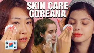 COMO CUIDAR DA PELE COMO AS COREANAS CUIDADOS BÁSICOS SKINCARE COREANA [upl. by Gwenette]