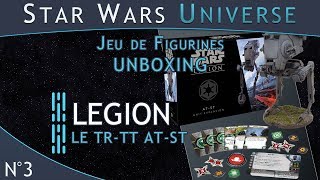 UNBOXING du TRTT ATST de SW LEGION FR [upl. by Lulu]