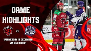 Cardiff Devils v Glasgow Clan Highlights  Dec 13th 2023 [upl. by Amikehs964]