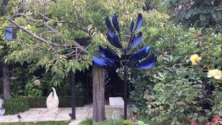 Pennon Wind Sculpture Vibrant Blue 205h x 56w [upl. by Christoforo]