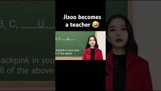 JISOO BECOMES TEACHER [upl. by Soble]