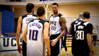 NBA Rooks Willie CauleyStein at Training Camp [upl. by Anitsej544]