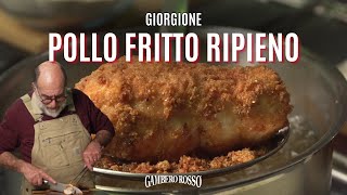 POLLO FRITTO RIPIENO  Le ricette di Giorgione [upl. by Oliy]