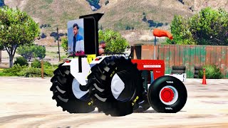 Nishu Deshwal Swaraj 855 Tractor game  indian tractor wala game New game  GTA v indian tractor [upl. by Pyle]