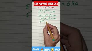 Can you find the value of xhow to solve maths shortvideo exponents algebra mathematics [upl. by Ener]