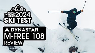 Is the 20232024 DYNASTAR MFREE 108 the ski for you this winter Newschoolers Ski Test Review [upl. by Atsirhcal]