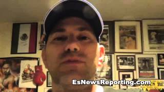 seckbach reaction to broner vs malignaggi  EsNews Boxing [upl. by Chernow]